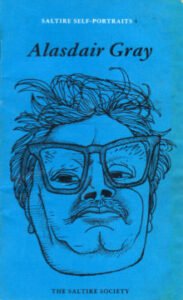 Alasdair Gray Saltire Self Portrait Cover