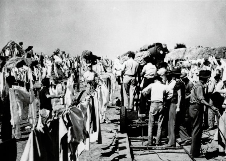 Filming Flying Deuces 1939