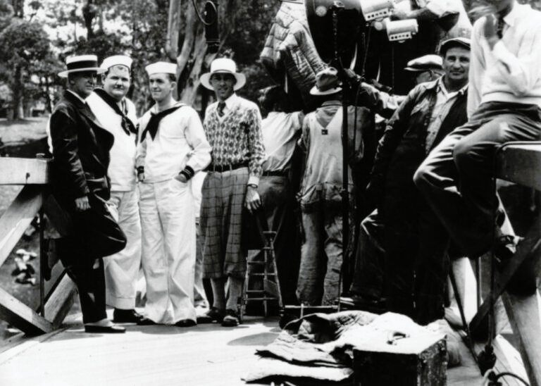 On location for Men O' War 1929